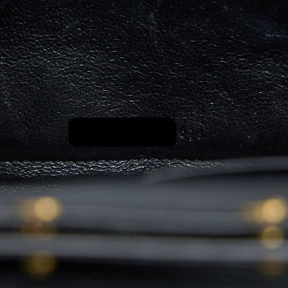 Saint Laurent/YSL Cassandra Matelasse Envelope Chain Wallet Grained Calfskin Black GHW