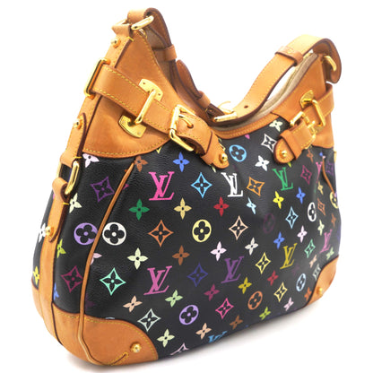 Louis-vuitton Monogram Multicolor Greta Black