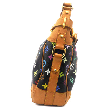Louis-vuitton Monogram Multicolor Greta Black