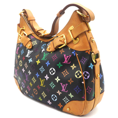 Louis-vuitton Monogram Multicolor Greta Black