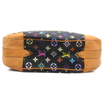 Louis-vuitton Monogram Multicolor Greta Black