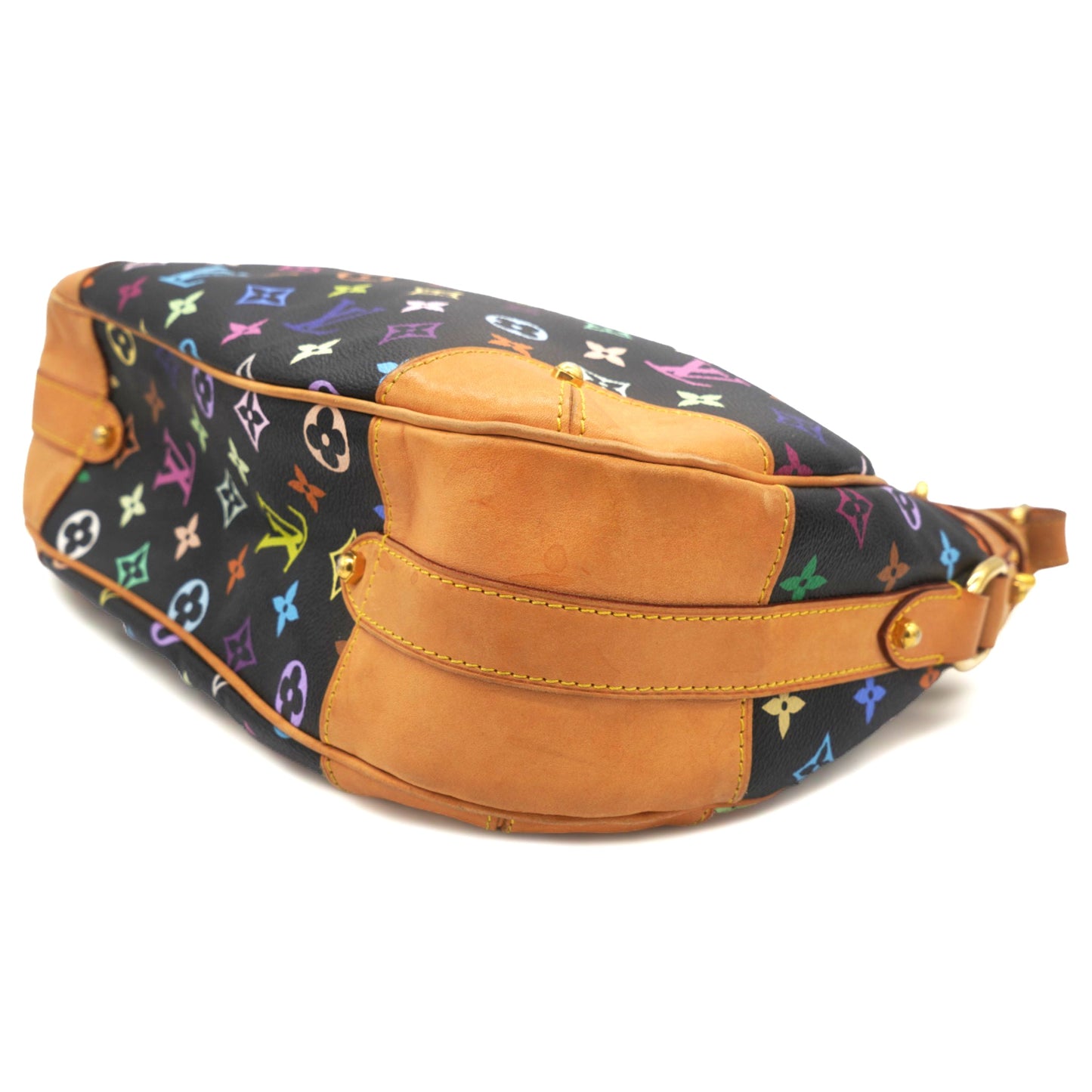 Louis-vuitton Monogram Multicolor Greta Black