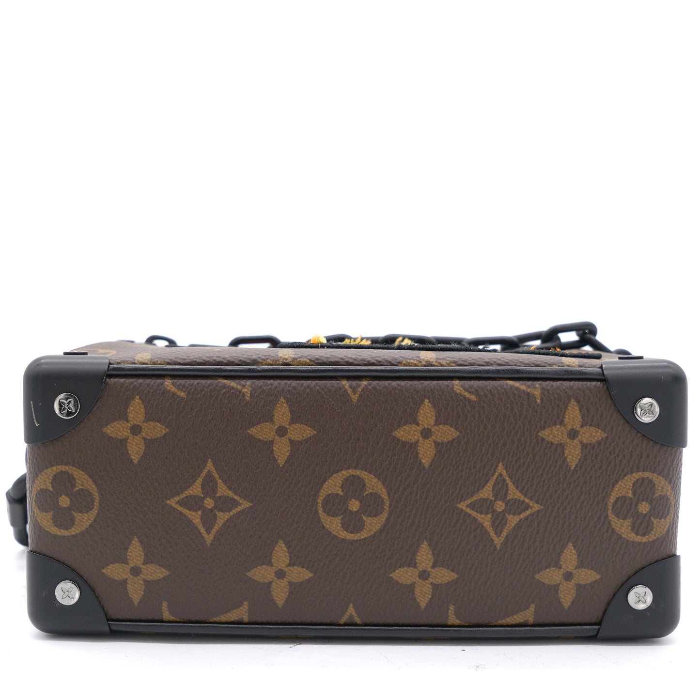 Louis-vuitton Soft Trunk Bag Monogram Canvas with LV Friends Patch Mini