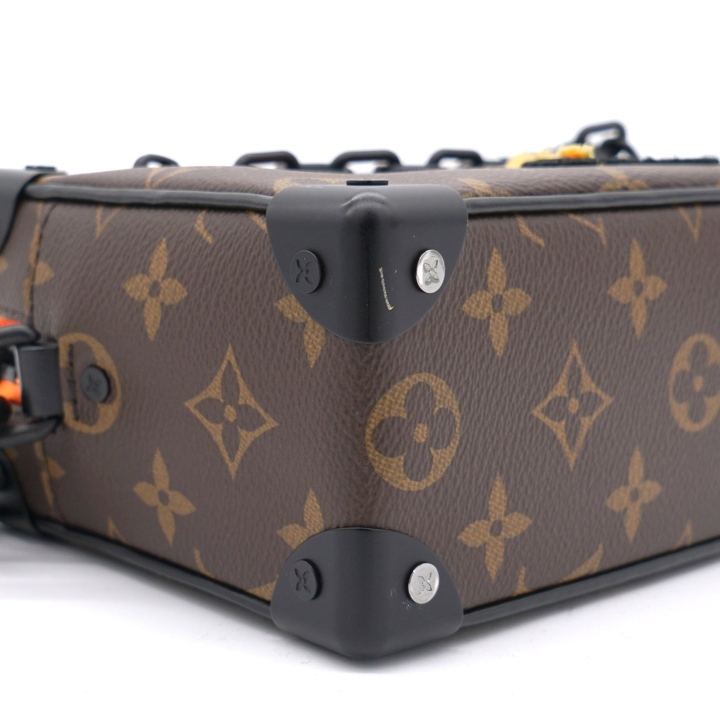 Louis-vuitton Soft Trunk Bag Monogram Canvas with LV Friends Patch Mini