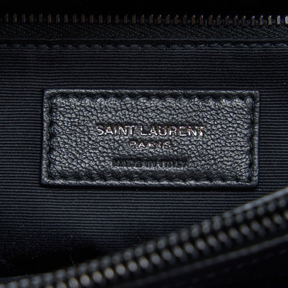 Saint Laurent / YSL Medium LouLou Shoulder Bag Calfskin Black with Black Hardware