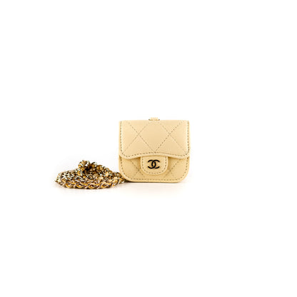 Chanel AirPods Case Light Yellow