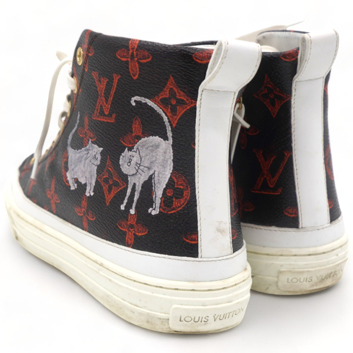 Louis-vuitton Cartogram Stellar Sneaker Boots 38 Marron
