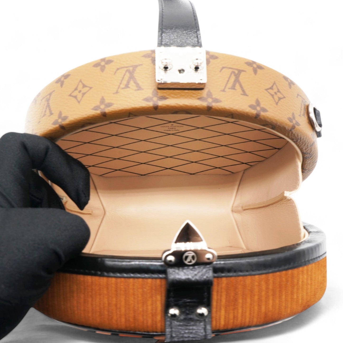 Louis-vuitton Monogram Canvas Petite Boite Chapeau Runaway Bag