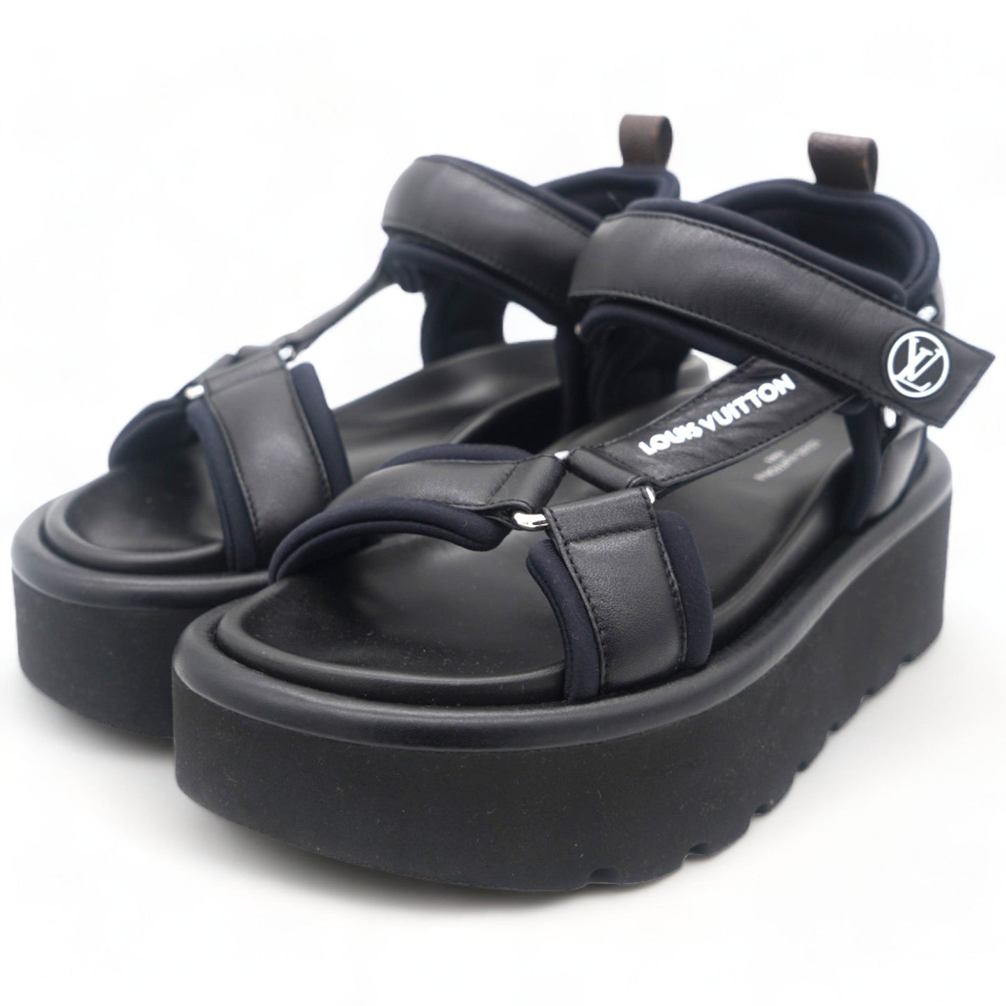 Louis-vuitton Pool Pillow Flat Comfort Sandal 37 black