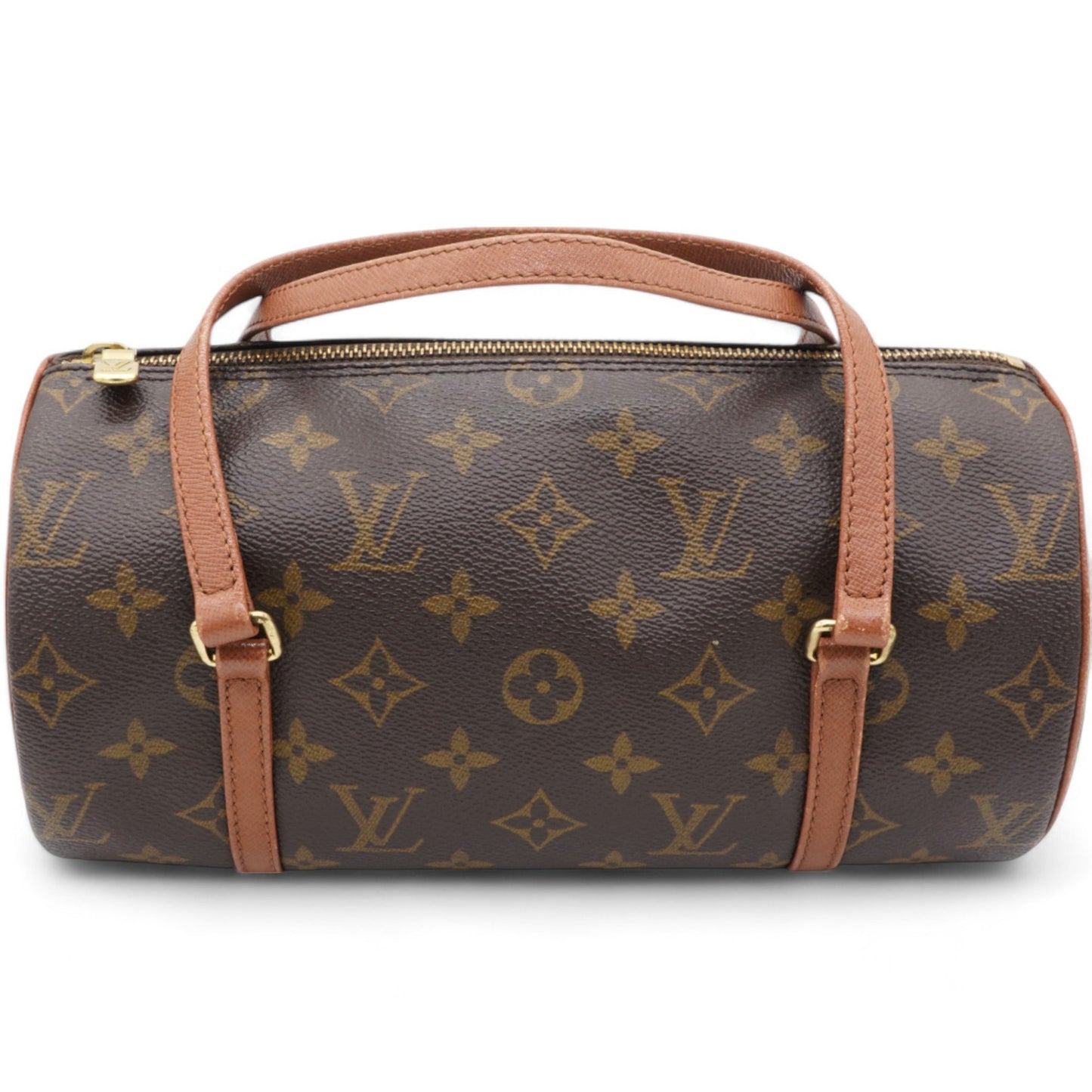 Louis-vuitton Monogram Papillon 26 Handbag Brown