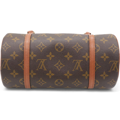 Louis-vuitton Monogram Papillon 26 Handbag Brown