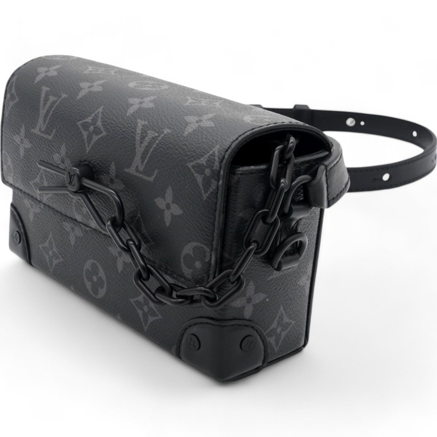 Louis-vuitton Monogram Eclipse Steamer Wearable Wallet