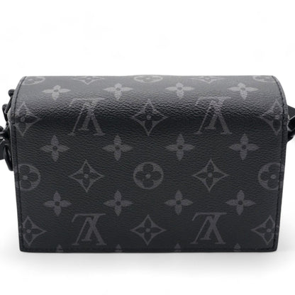 Louis-vuitton Monogram Eclipse Steamer Wearable Wallet
