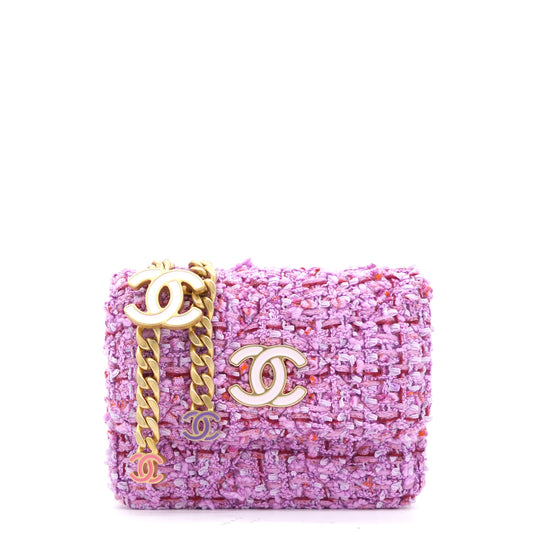 2022 Tweed Mini Wallet On Chain