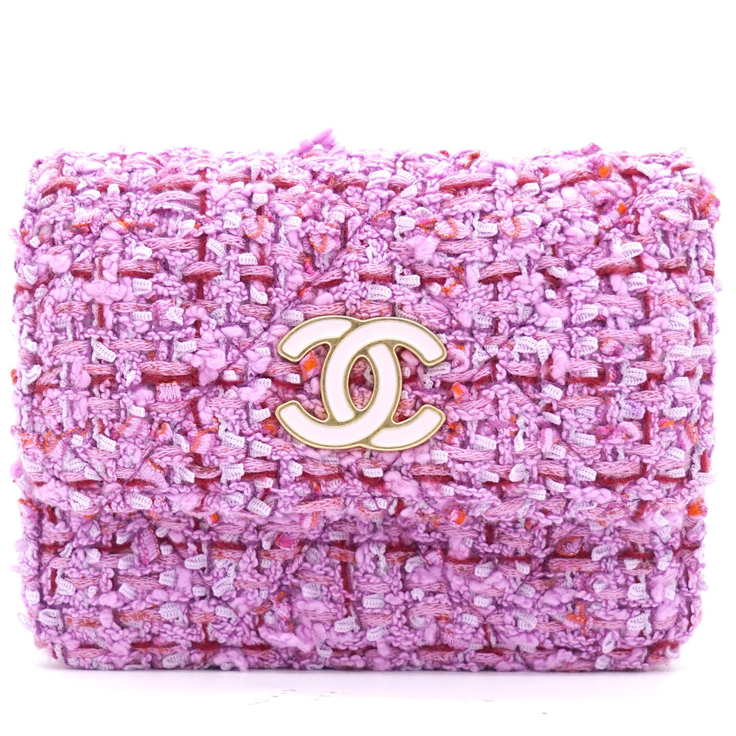2022 Tweed Mini Wallet On Chain