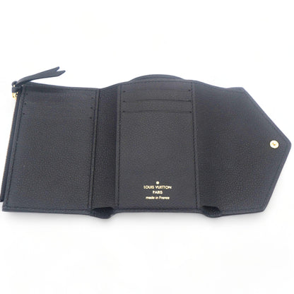 Louis-vuitton Empreinte Monogram Giant Victorine Wallet Black Beige