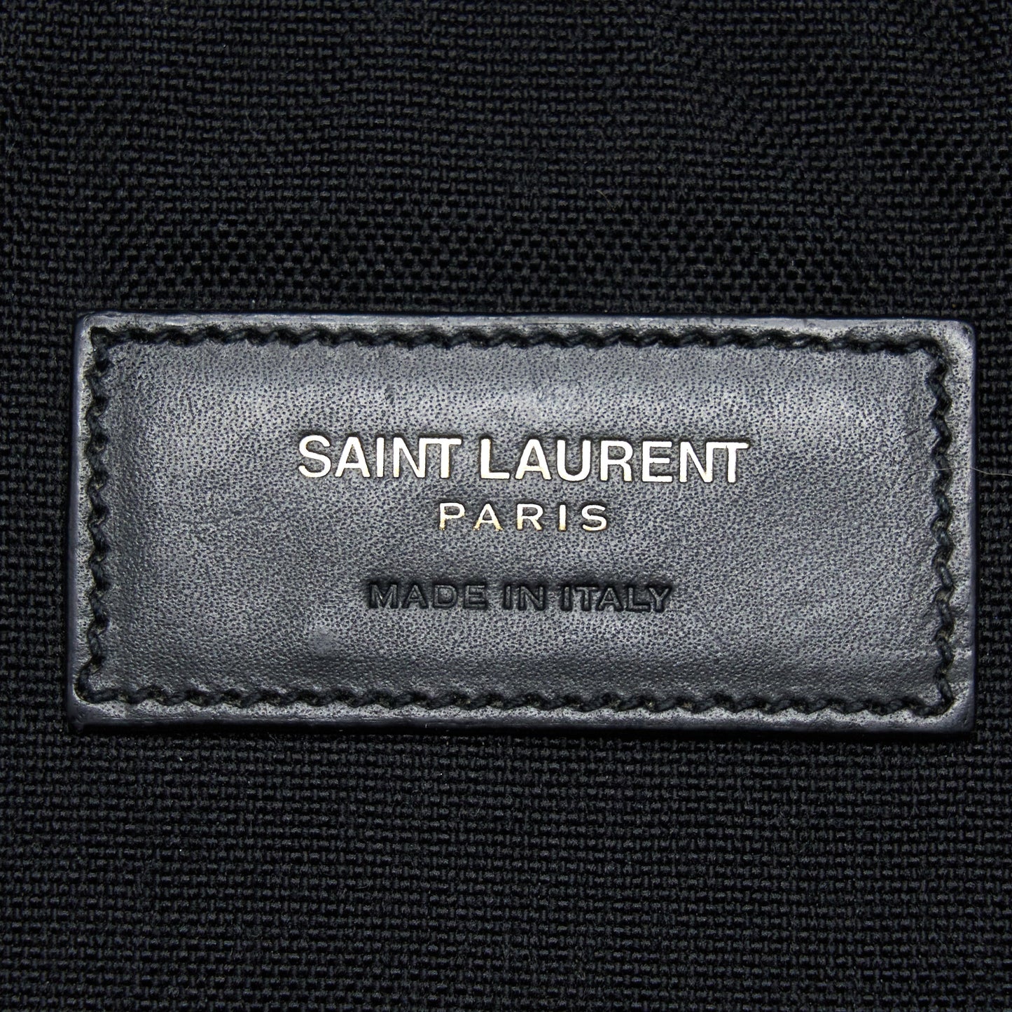 Saint Laurent/YSL City Backpack Nylon Black SHW