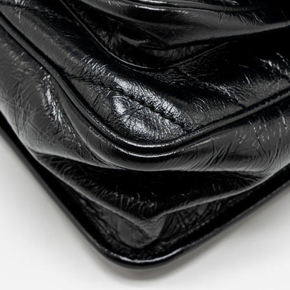 Saint Laurent/YSL Medium Niki Bag Vintage Calfskin Black SHW