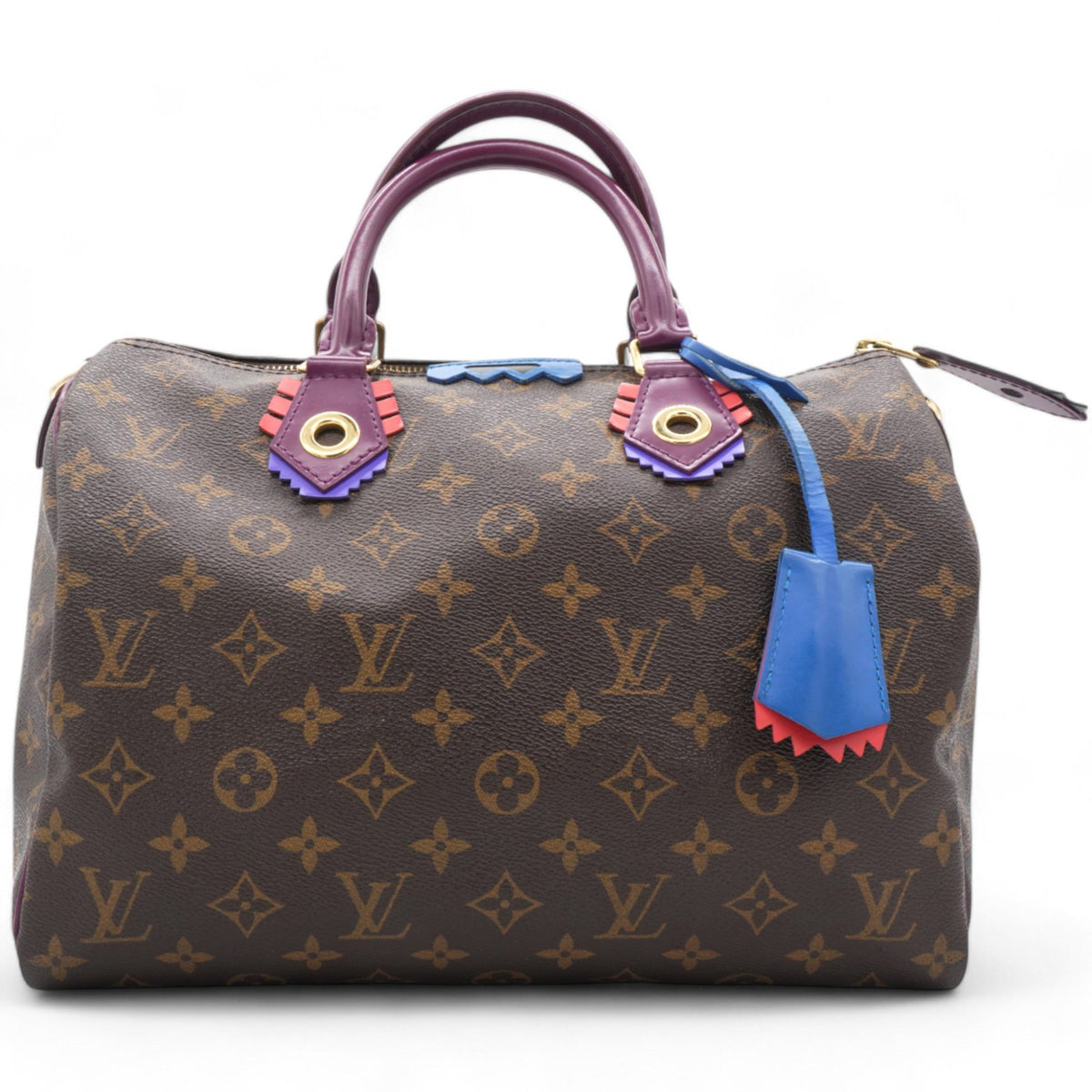 Louis-vuitton Monogram Totem Speedy 30 Magenta