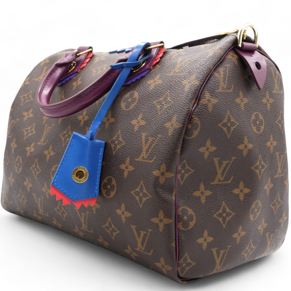 Louis-vuitton Monogram Totem Speedy 30 Magenta