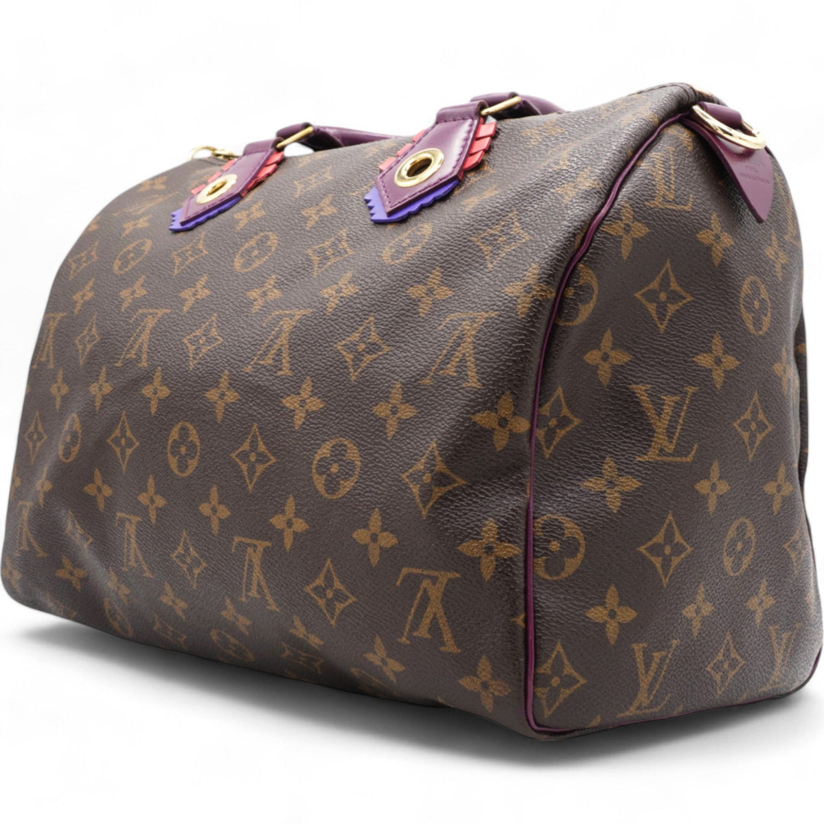 Louis-vuitton Monogram Totem Speedy 30 Magenta