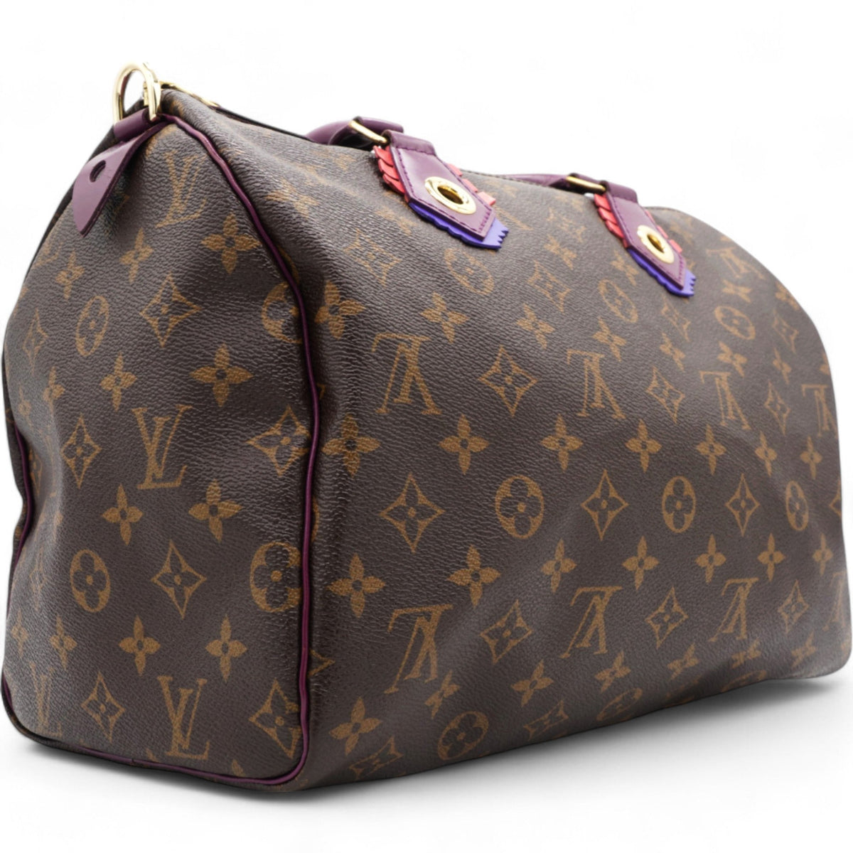 Louis-vuitton Monogram Totem Speedy 30 Magenta