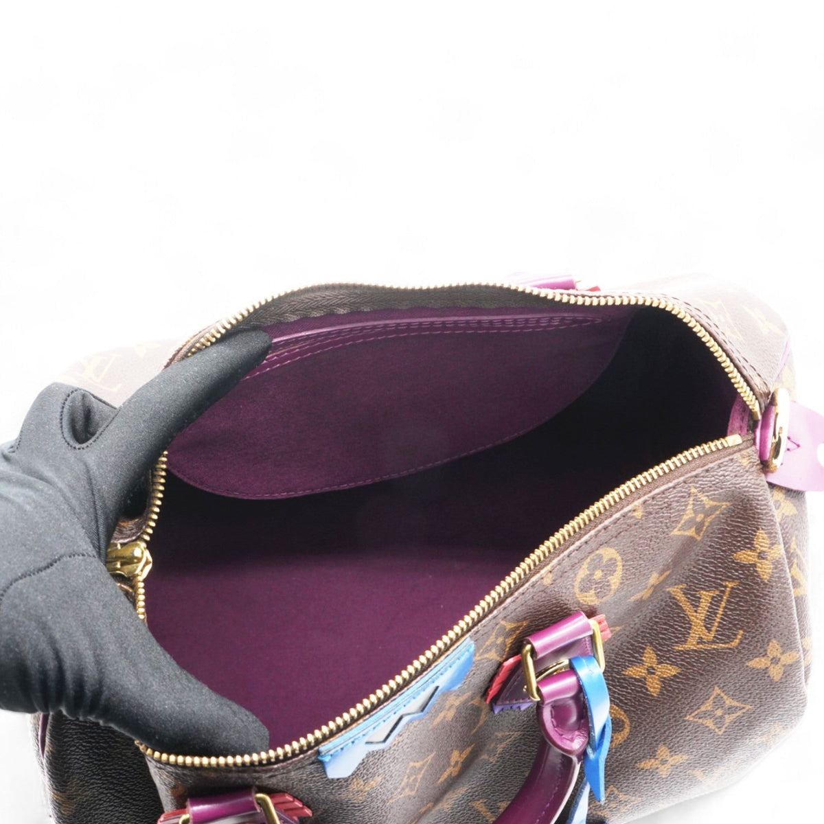 Louis-vuitton Monogram Totem Speedy 30 Magenta