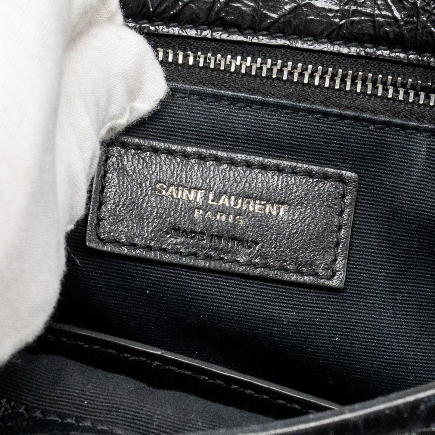 Saint Laurent Medium Niki Calfskin Black SHW