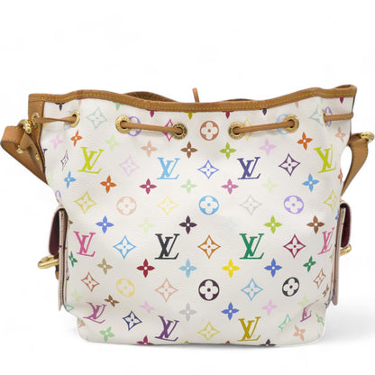 Louis-vuitton Monogram Multicolor Petit Noe White
