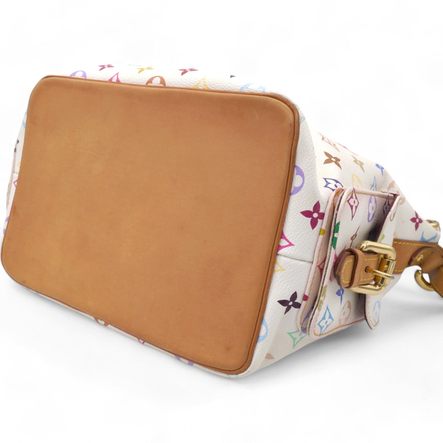 Louis-vuitton Monogram Multicolor Petit Noe White