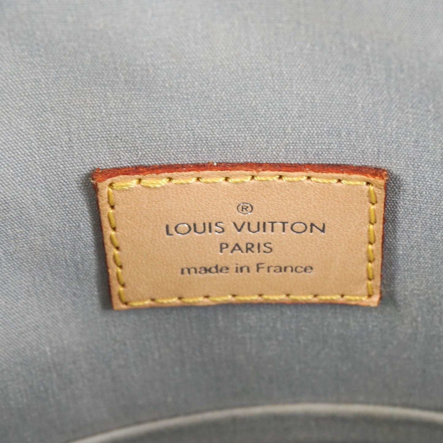 Louis-Vuitton Silver Monogram Miroir Lockit Handbag