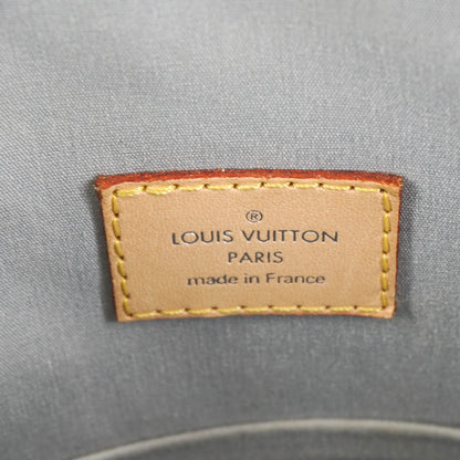 Louis-Vuitton Silver Monogram Miroir Lockit Handbag