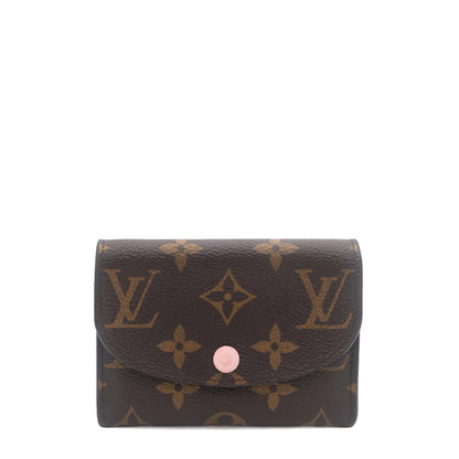 Louis-vuitton Monogram Canvas Rosalie Coin Purse Rose Ballerine