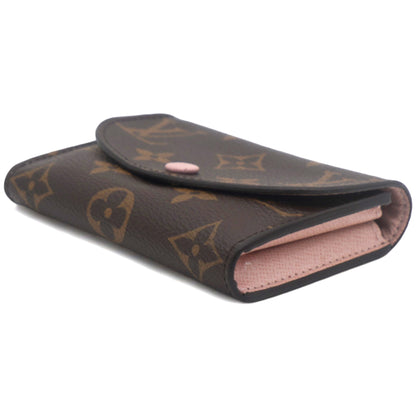 Louis-vuitton Monogram Canvas Rosalie Coin Purse Rose Ballerine