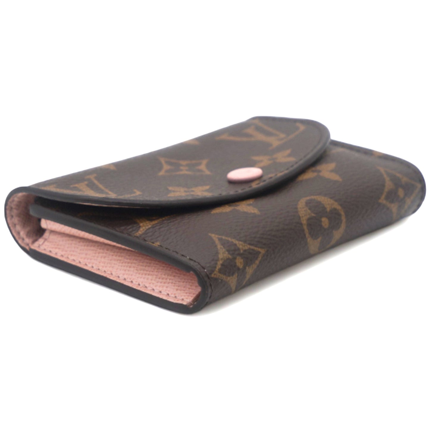 Louis-vuitton Monogram Canvas Rosalie Coin Purse Rose Ballerine