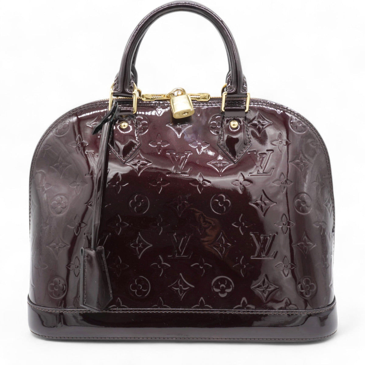 Louis-vuitton Vernis Alma PM Amarante