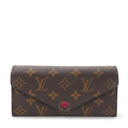 Louis-vuitton Monogram Josephine Wallet Fuchsia