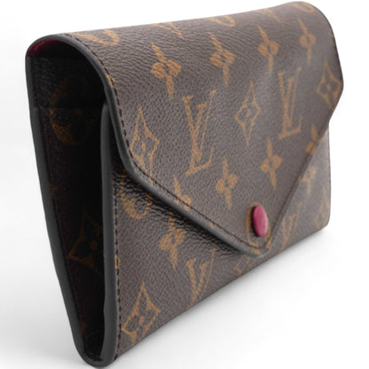 Louis-vuitton Monogram Josephine Wallet Fuchsia
