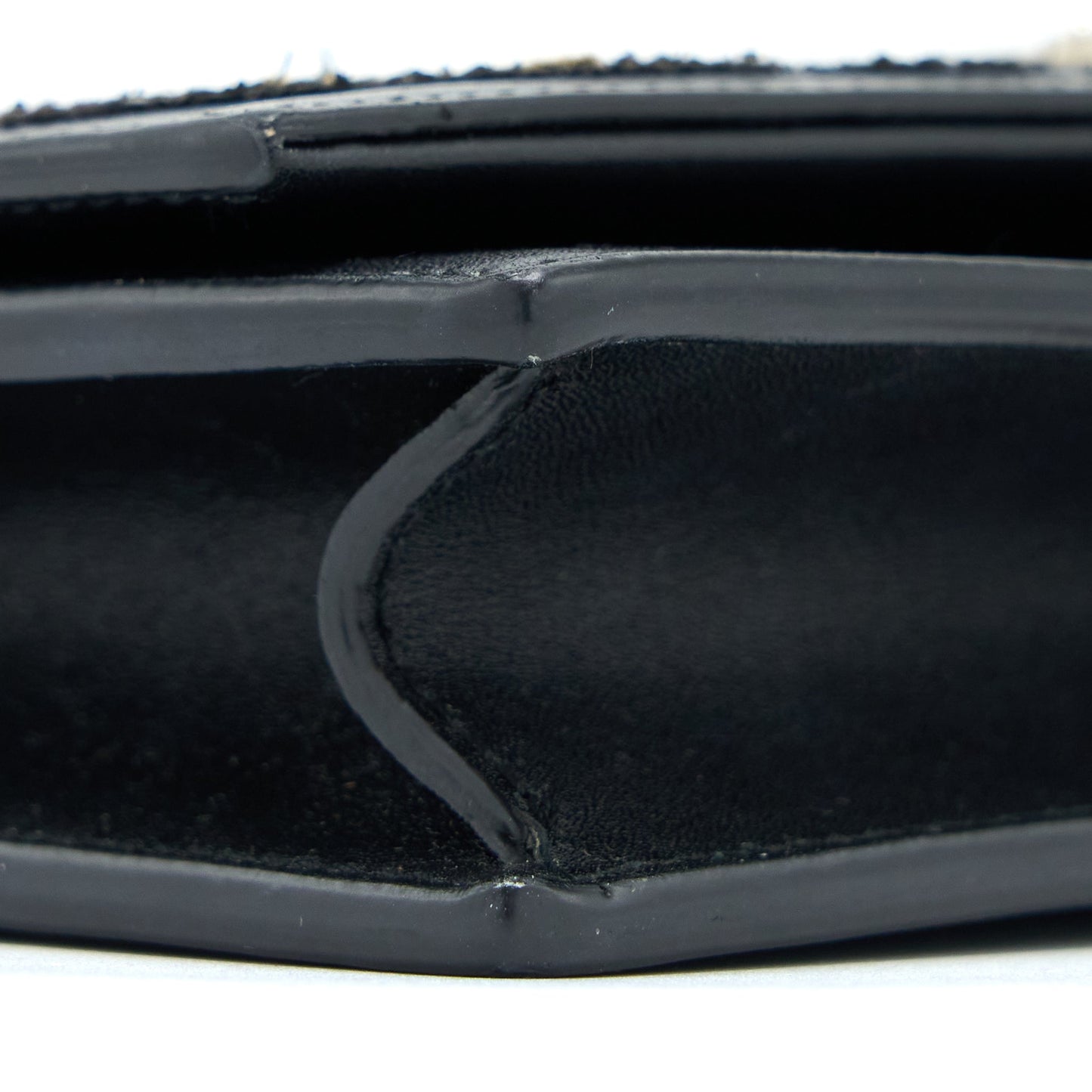 Saint Laurent/ YSL Kate Small Chain Wallet With Tassel Black/Multicolour Limited Edition GHW