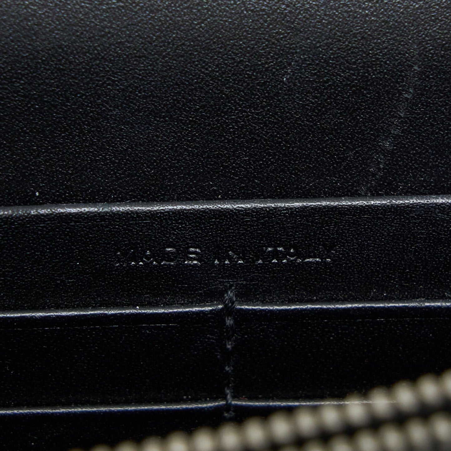 Saint Laurent/ YSL Kate Small Chain Wallet With Tassel Black/Multicolour Limited Edition GHW