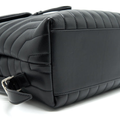YSL LOU LOU STYLE BACKPACK IN BLACK SHW