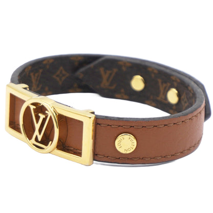 Louis-vuitton Monogram Dauphine Bracelet Tan Brown