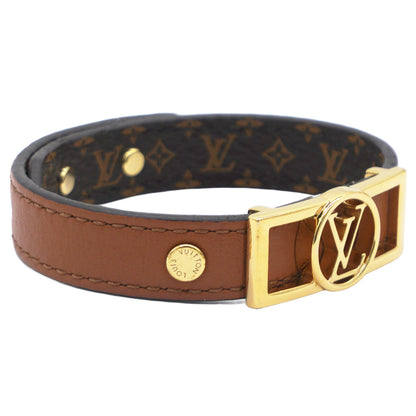 Louis-vuitton Monogram Dauphine Bracelet Tan Brown