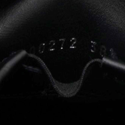 Louis-vuitton Calfskin Oversized Chain Academy Loafers Black Size 38.5