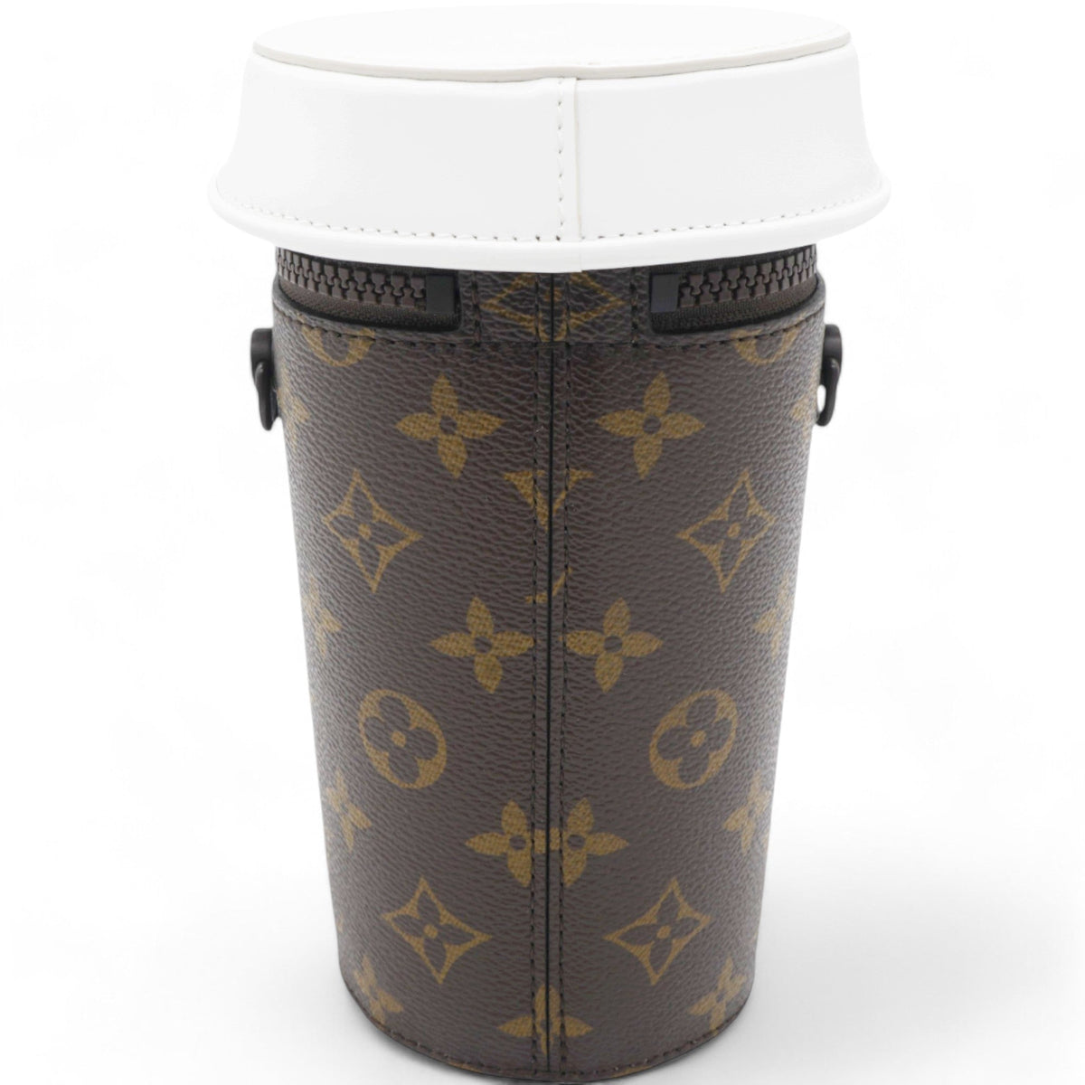 Louis-vuitton Monogram Calfskin Everyday LV Coffee Cup Pouch