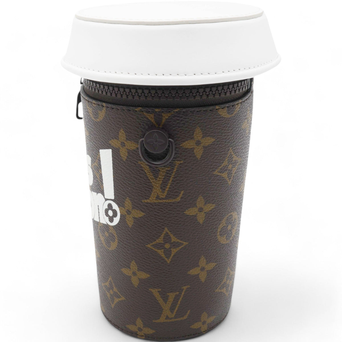 Louis-vuitton Monogram Calfskin Everyday LV Coffee Cup Pouch