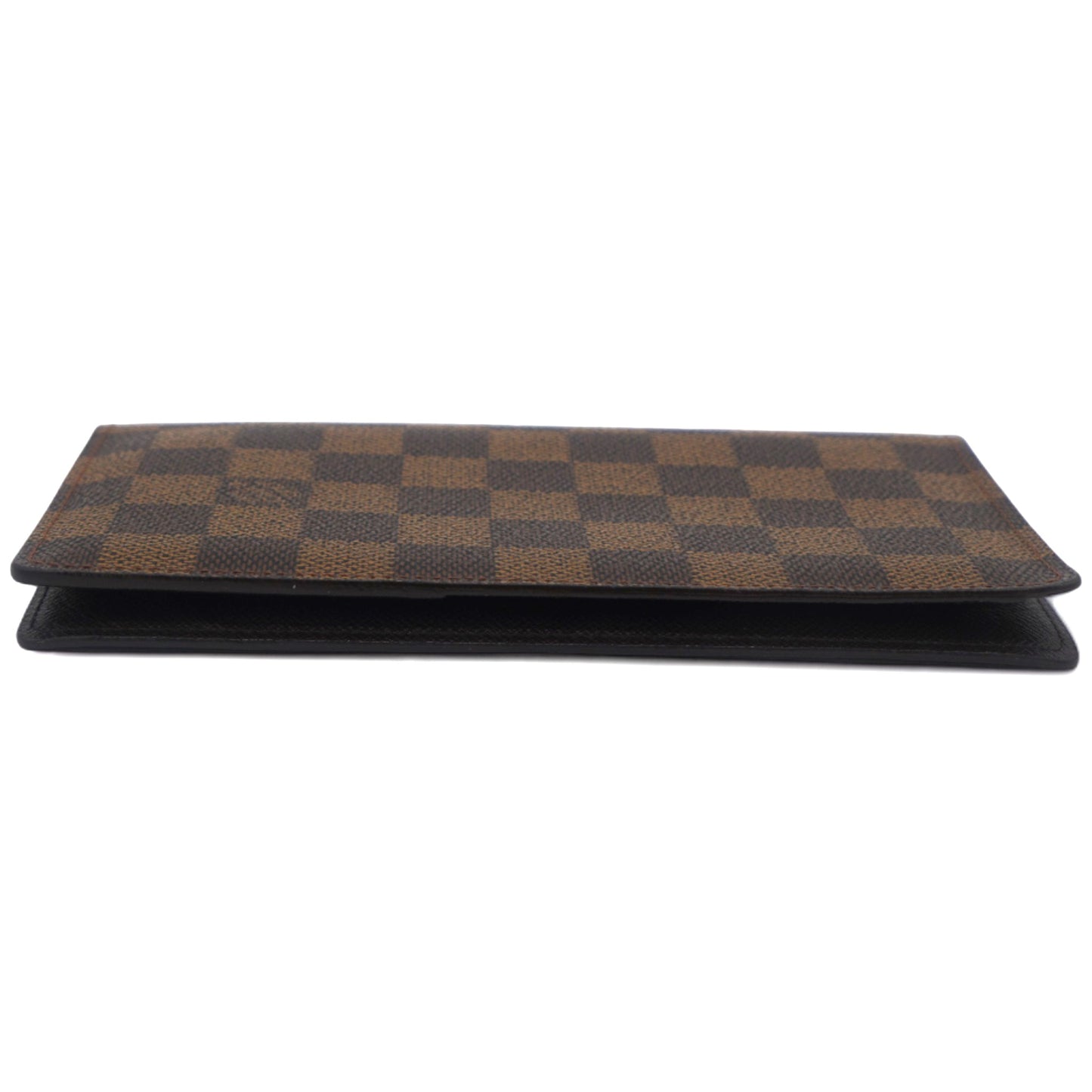 Louis-vuitton Damier Ebene Canvas Porte Valeurs Organizer Wallet