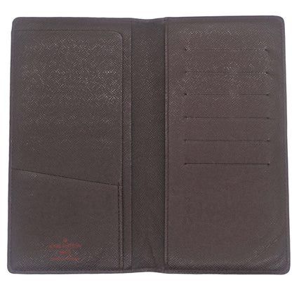 Louis-vuitton Damier Ebene Canvas Porte Valeurs Organizer Wallet