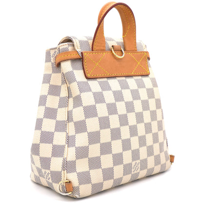 Louis-vuitton Damier Azur Canvas Sperone BB Backpack Bag