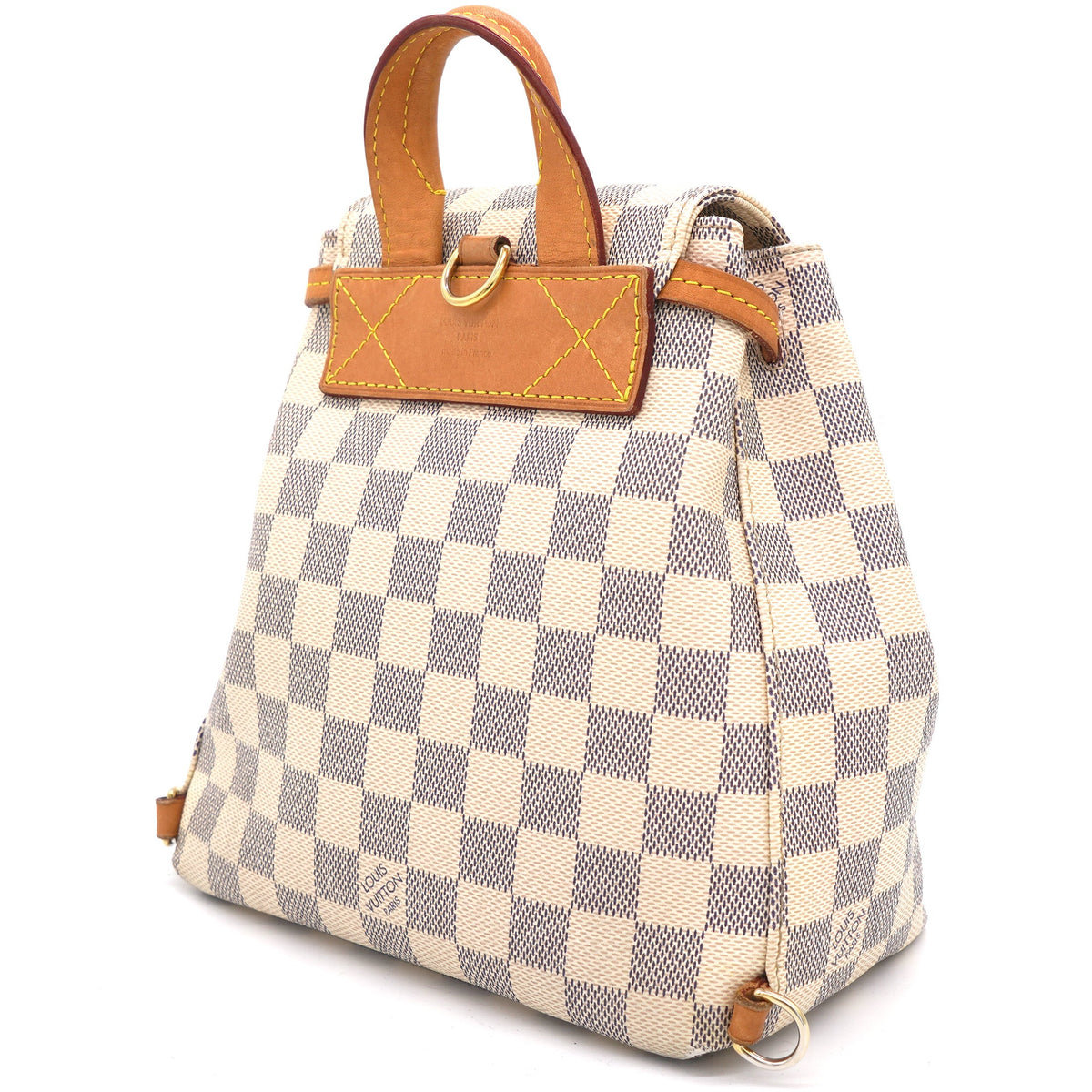 Louis-vuitton Damier Azur Canvas Sperone BB Backpack Bag